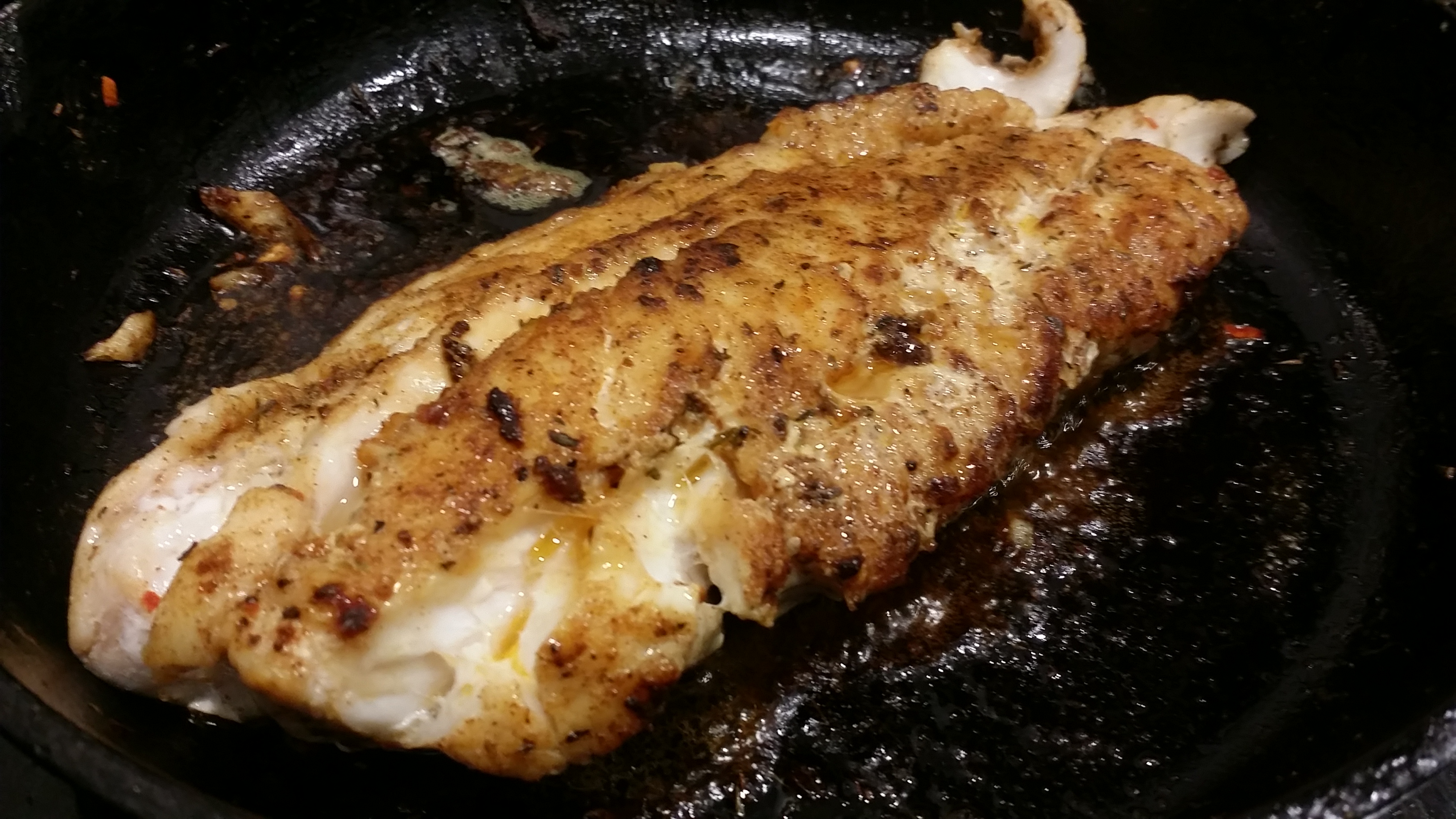 cooking jerked grouper in butter