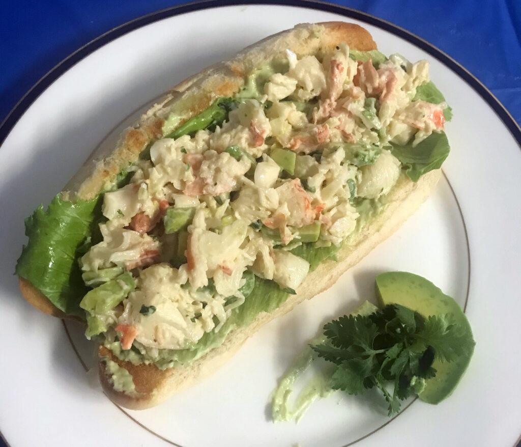 some avocado with your florida lobster roll