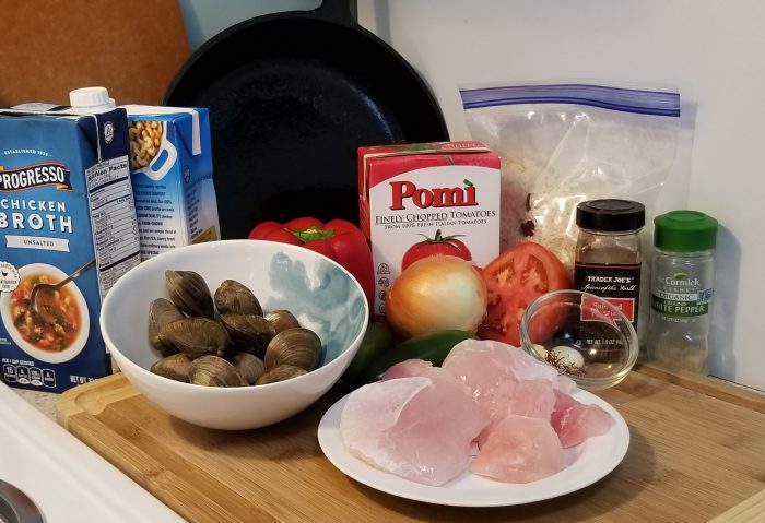 seafood paella ingredients