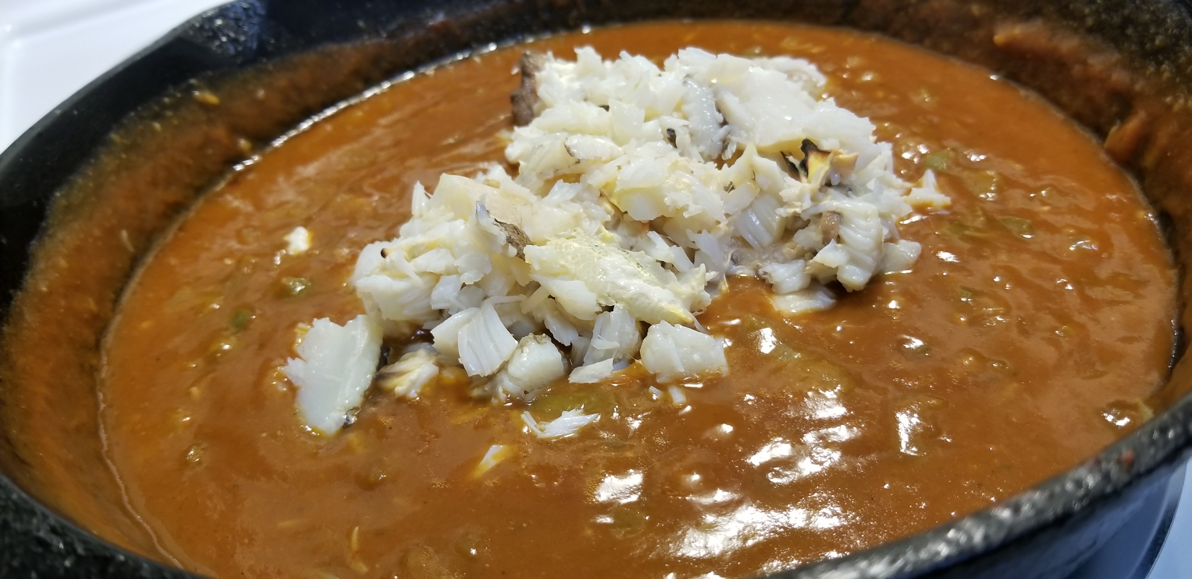 Claw Meat in Stone Crab Etouffee
