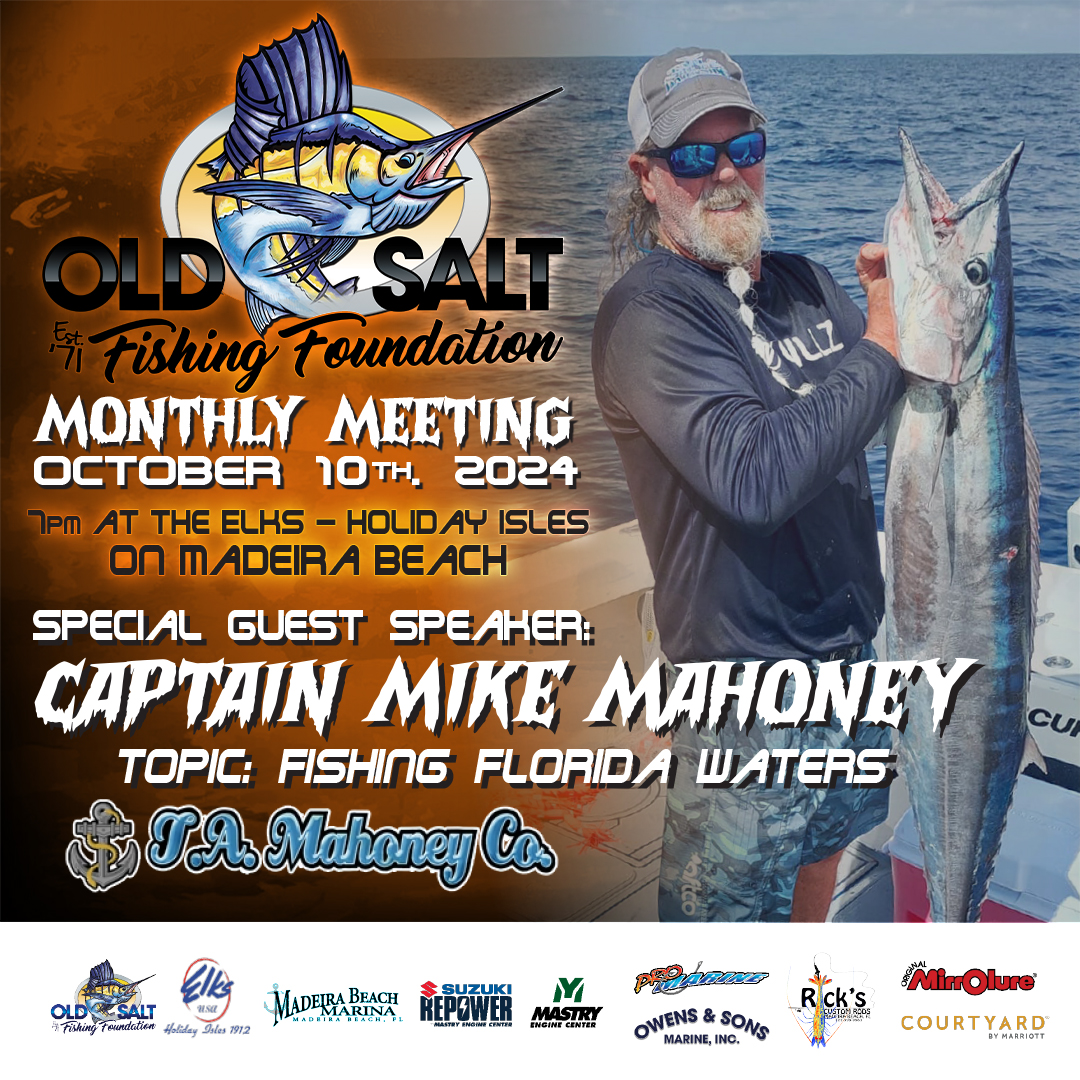 old salt monthly meeting and fishing seminar