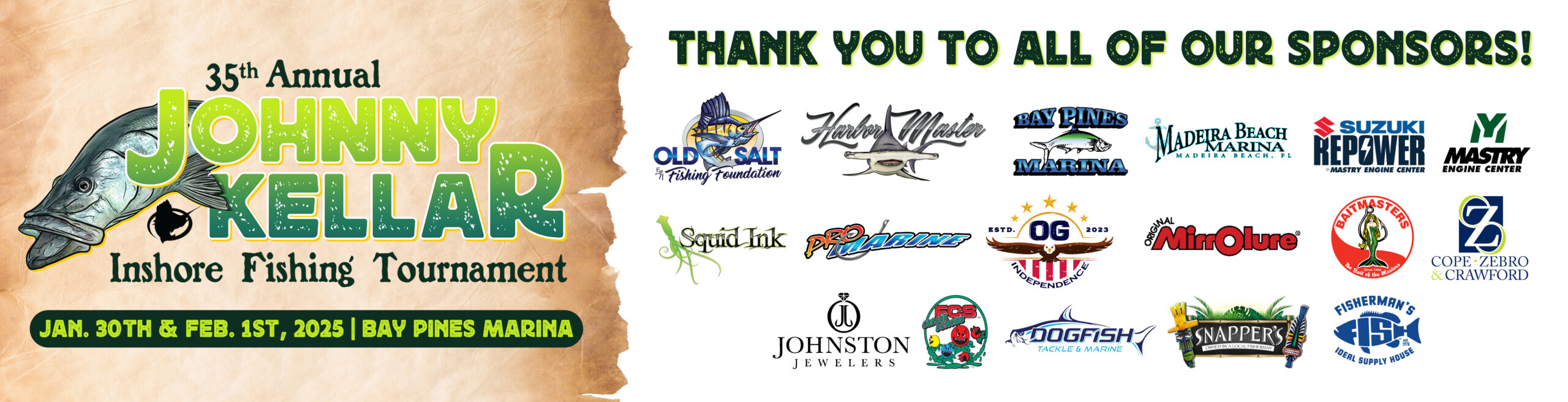 inshore fishing tournament sponsors